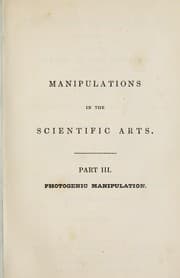 Cover of Photogenic manipulation