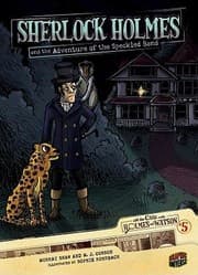 Cover of Sherlock Holmes and the adventure of the speckled band