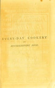 Cover of Mrs Beeton's every day cookery and housekeeping book