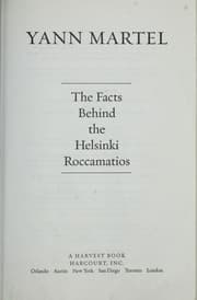 Cover of The Facts Behind the Helsinki Roccamatios