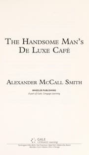 Cover of The Handsome Man's De Luxe Cafe