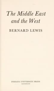 Cover of The Middle East and the West
