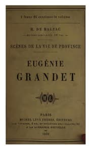 Cover of Eugénie Grandet