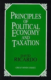 Cover of Principles of political economy and taxation