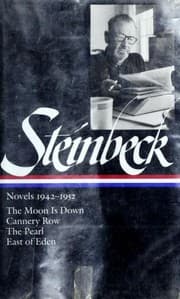 Cover of Novels 1942-1952 (Cannery Row / East of Eden / Moon is Down / Pearl)
