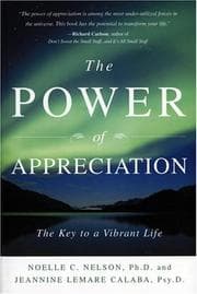 Cover of The power of appreciation