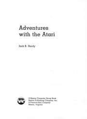 Cover of Adventures with the Atari