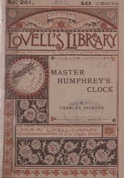 Cover of Master Humphrey's Clock