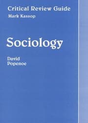 Cover of Sociology