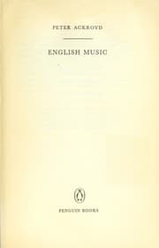 Cover of English music