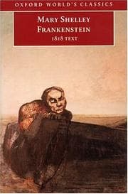 Cover of Mary Shelley's Frankenstein; or, the Modern Prometheus (1818 text)