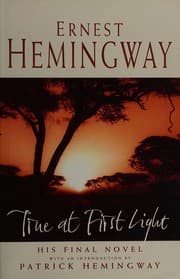 Cover of True at first light