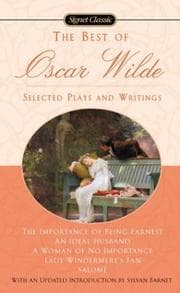 Cover of The best of Oscar Wilde