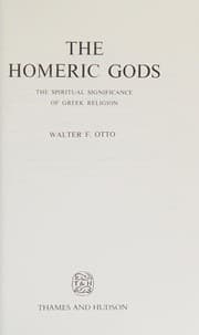 Cover of The Homeric gods