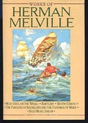 Cover of The Works of Herman Melville (Bartleby, the Scrivener / Benito Cereno / Billy Budd / Moby Dick / Paradise of Bachelors and the Tartarus of Maids)