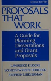Cover of Proposals that work