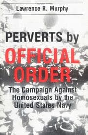 Cover of Perverts by official order