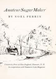 Cover of Amateur sugar maker