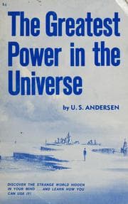 Cover of The greatest power in the universe