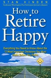 Cover of How to retire happy