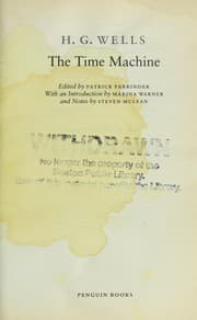 Cover of The Time Machine
