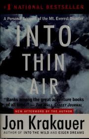 Cover of Into Thin Air