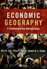 Cover of Economic geography