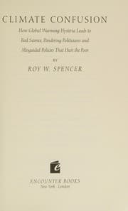 Cover of Climate confusion