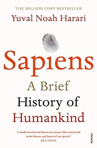 Cover of Sapiens: A Brief History of Humankind