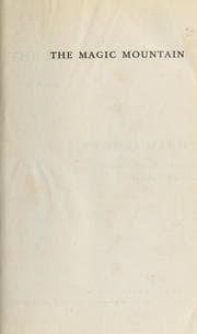 Cover of The Magic Mountain